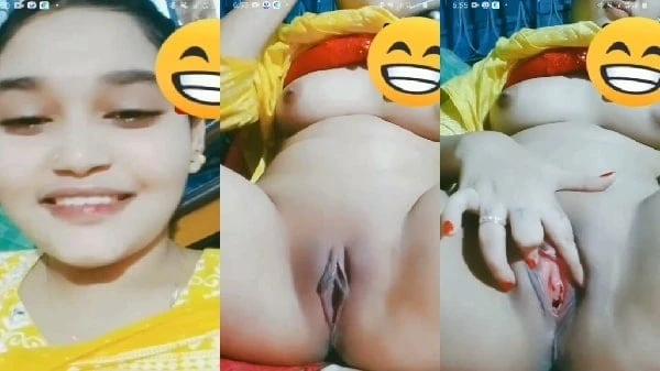 Beautiful Girl’s Delicate Fingering in Desi Bf Video