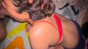 Big Xxx A man gives his wife a hard fuck in bed.