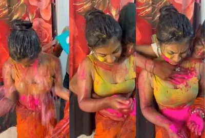 Big-boob Holi party Xxx Hot Video sex