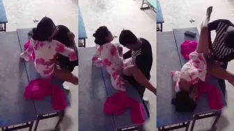 College lovers Desimms classroom fucking