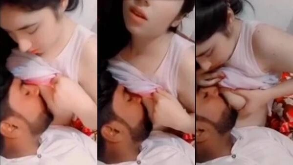 Girl eating lover breasts Gf Bf Xxx hot