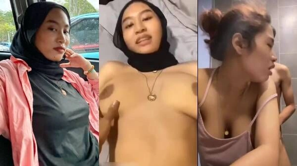 Hijab girl’s Sex Mms bathroom sex