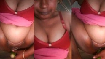 Hindi Bp Video Bangla MILF Fucks and Cucumber