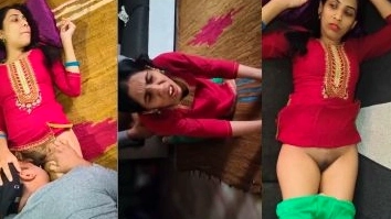 Mms Sex Video A lustful man beats Lover Chut.