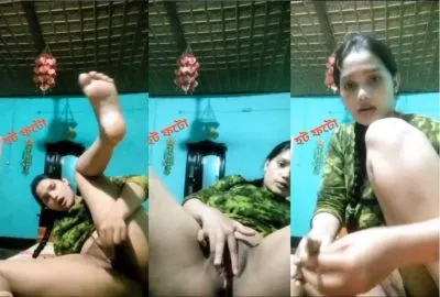 Nude girl fucks her Hindibf crotch